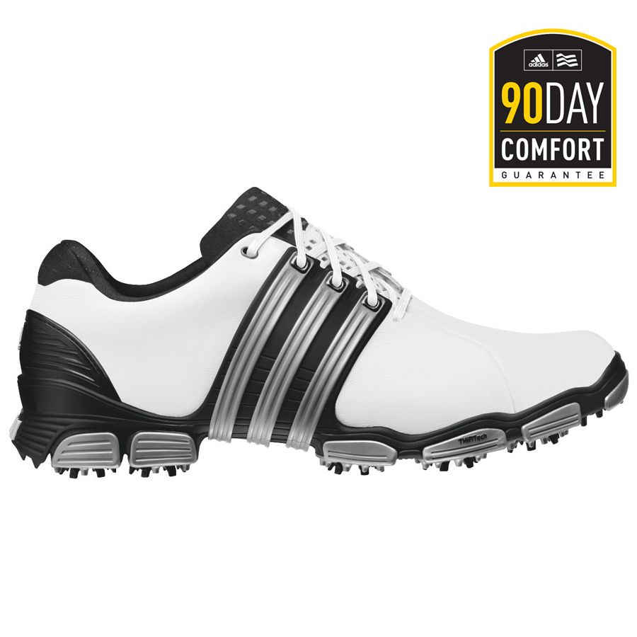 adidas Men's Tour 360 4.0 Golf Shoe - White/Black