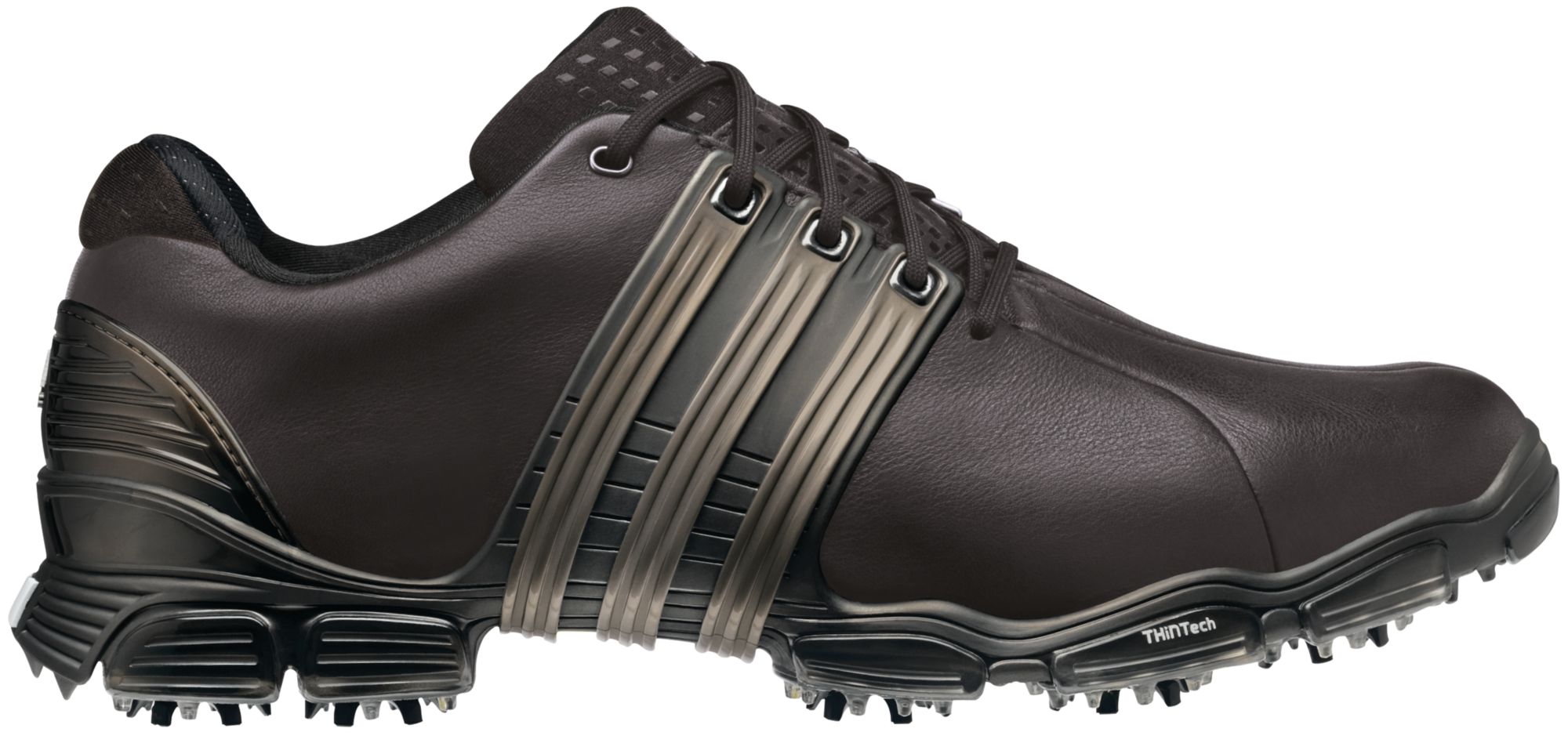 adidas Men's Tour 360 4.0 Golf Shoe - Brown/Black