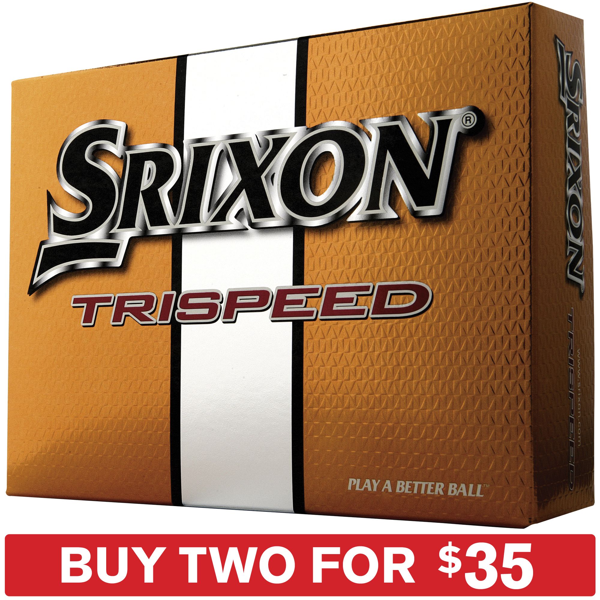Srixon Trispeed Golf Balls 2010 - 12 pack