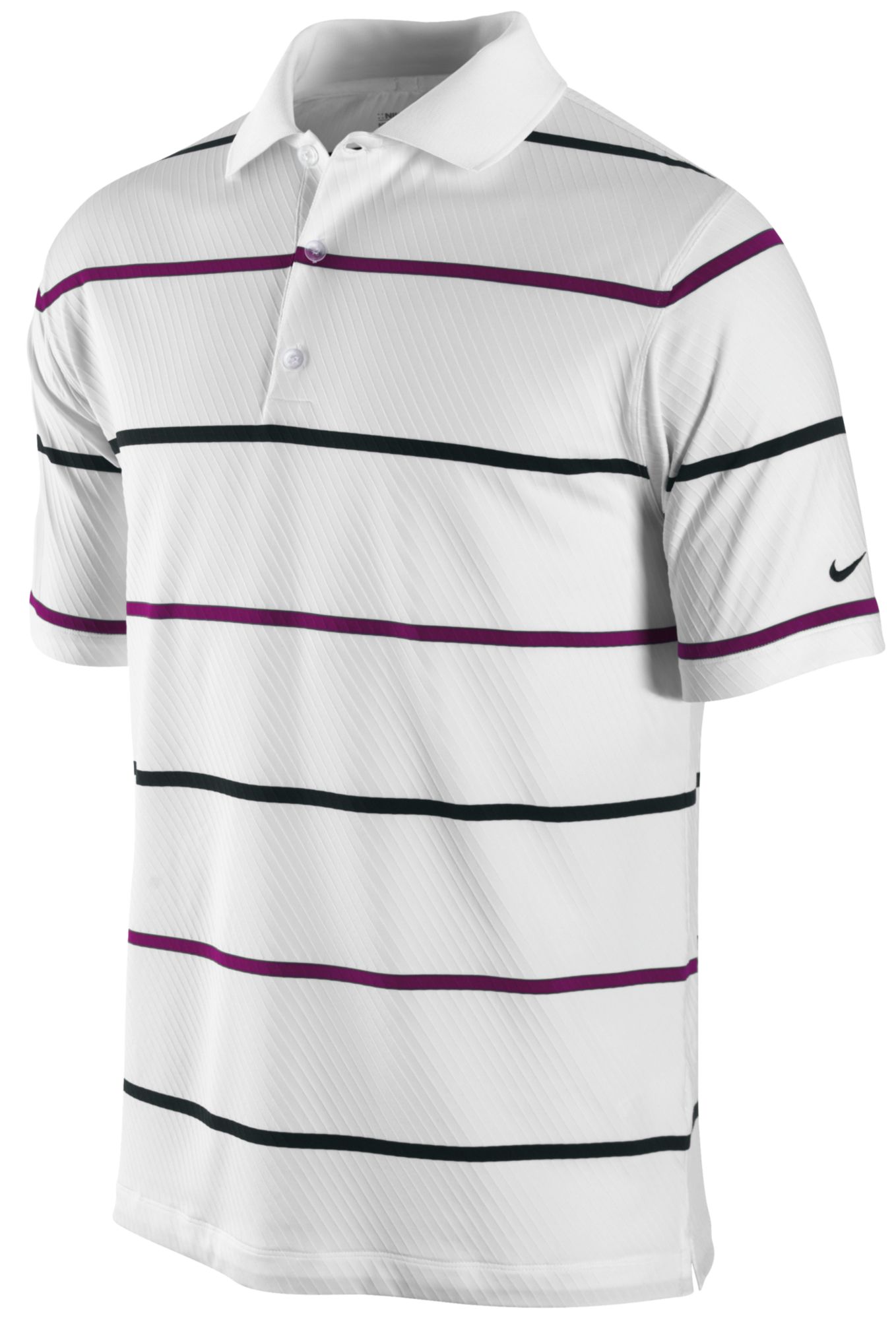 Nike Men's UV Textured Stripe Polo