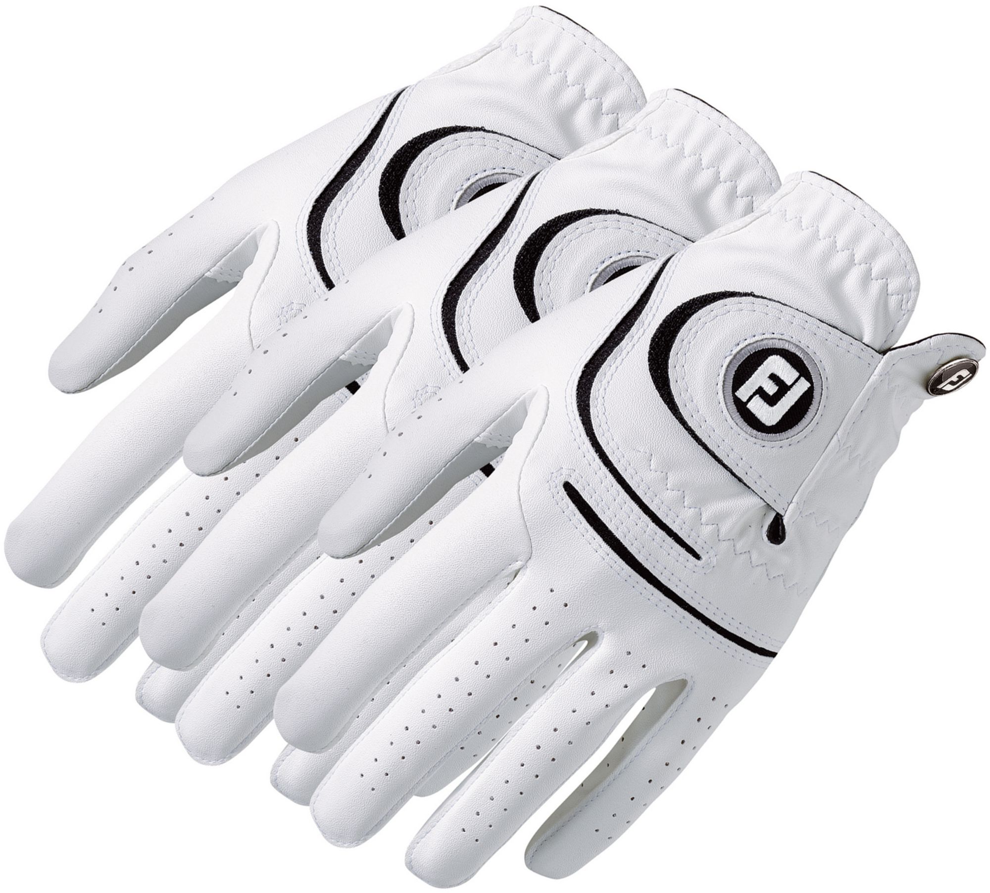 FootJoy Men's Weathersof 3Pack Left Hand Gloves