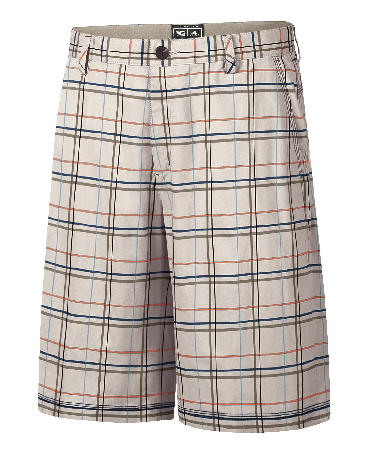 adidas Men's Woven Plaid Short