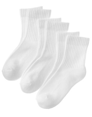 White 3-Pack Sport Sock