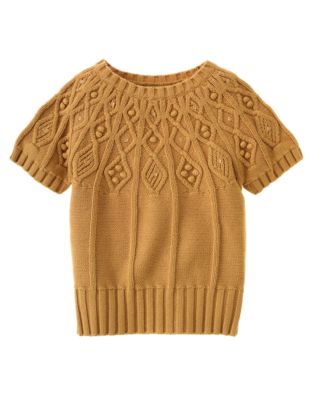 Cable Sweater Top