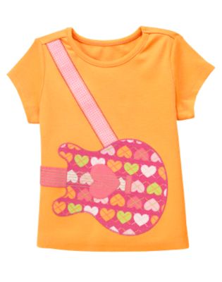 Guitar Glitter Tee