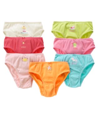 Fairytale Days of the Week Panty Set
