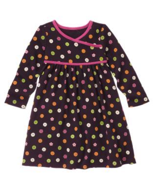 Button Flower Dress