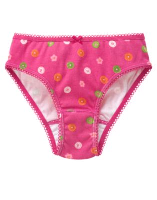 Button Flower Panty