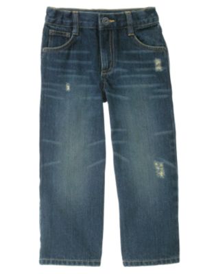 Distressed Denim Pant