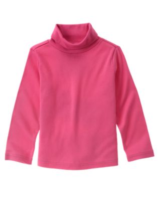 Fuchsia Turtleneck Shirt