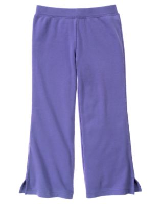 Purple Flare Pant