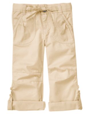 Twill Roll-Up Pant