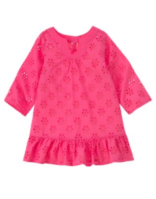 Eyelet Swim Cover-Up