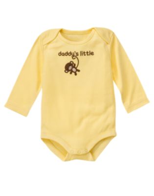 Daddy's Little Monkey Bodysuit