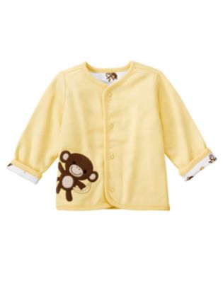 Reversible Monkey Cardigan