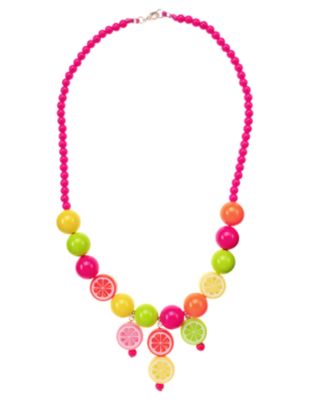 Citrus Beaded Necklace