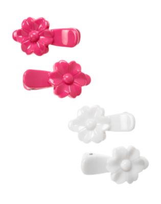 Flower Hair Clip Four-Pack