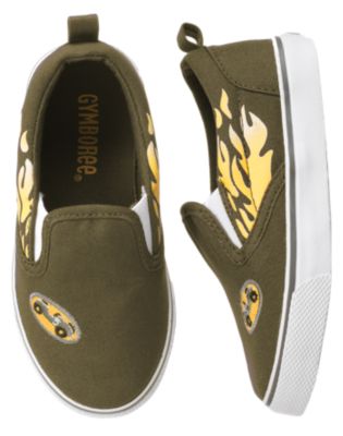 Hot Rod Flame Slip-On Sneaker
