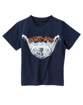  Gymboree Kid Boy   Speedboat Racer