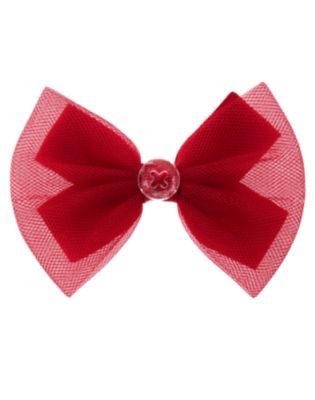 Tulle Bow Hair Clip