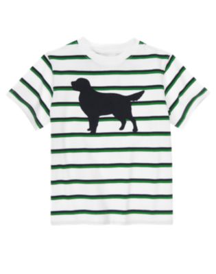 Dog Stripe Tee