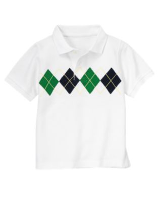Argyle Pique Polo Shirt