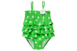 Daisy Tiered One-Piece Swimsuit