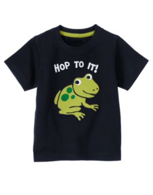 Hop To It Frog Tee
