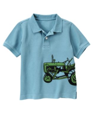 Tractor Pique Polo Shirt