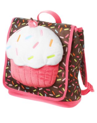 Cupcake Plush Backpack