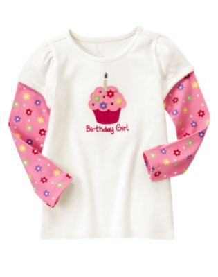 Birthday Girl Double Sleeve Tee
