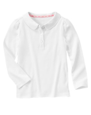 Uniform Long Sleeve Polo Shirt