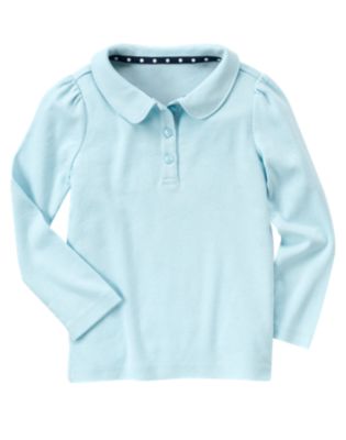 Uniform Long Sleeve Polo Shirt