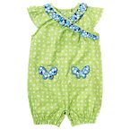 Butterfly Pocket Floral One-Piece