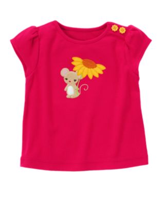 Sunflower Mouse Tee