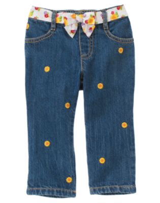 Sunflower Sash Jean