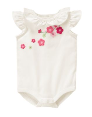 Embroidered Blossom Bodysuit