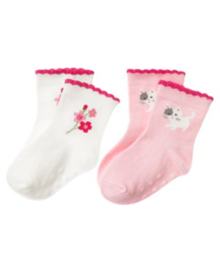 Blossom Kitty Sock Two-Pack