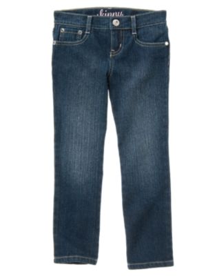 Gem Embroidered Skinny Jean