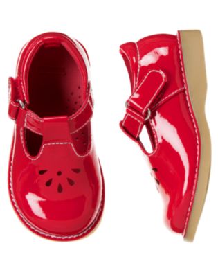 T-Strap Patent Shoe