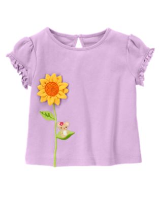 Little Mouse Sunflower Tee