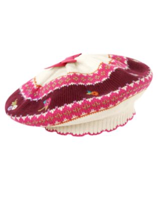 Fair Isle Sweater Beret