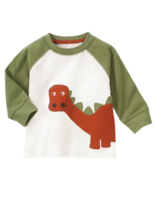 Dinosaur Raglan Tee
