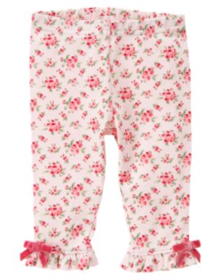Floral Bow Legging
