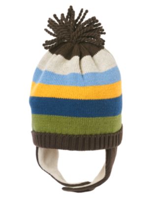 Stripe Sweater Hat
