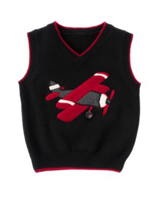 Airplane Sweater Vest
