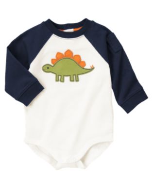 Dino Raglan Bodysuit