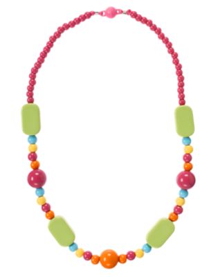 Rectangle Bead Necklace