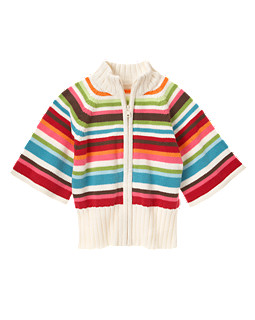 Stripe Sweater Cardigan