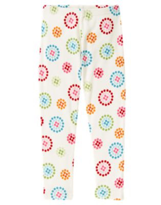 Dot Flower Legging